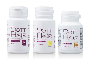 Dott Hair for Womenの3つの内服薬